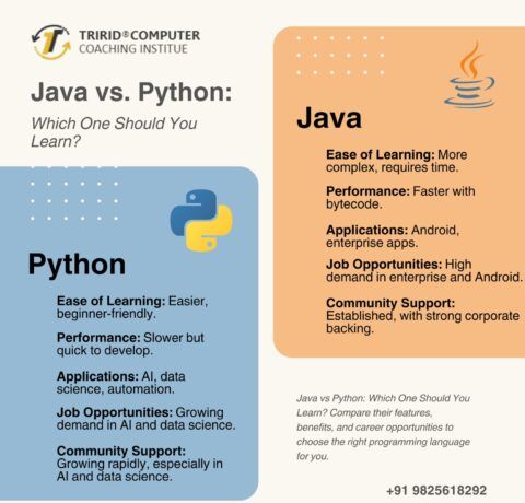 Java Vs. Python: Which One Should You Learn?